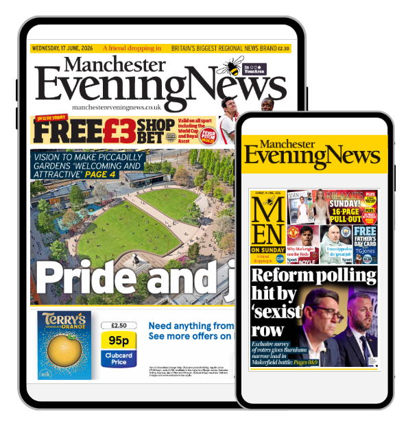 Manchester Evening News and M.E.N on Sunday